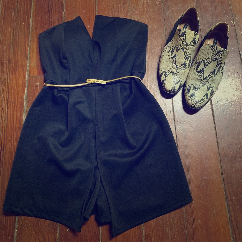 Black Romper Mini